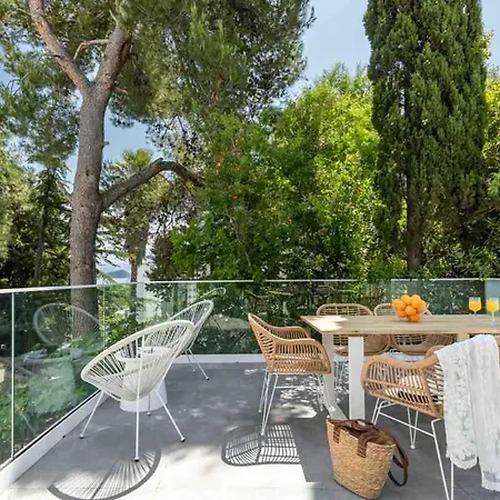 Daire In Arbanija With Sea View, Terrace, Air Conditioning, Wifi 5139-2